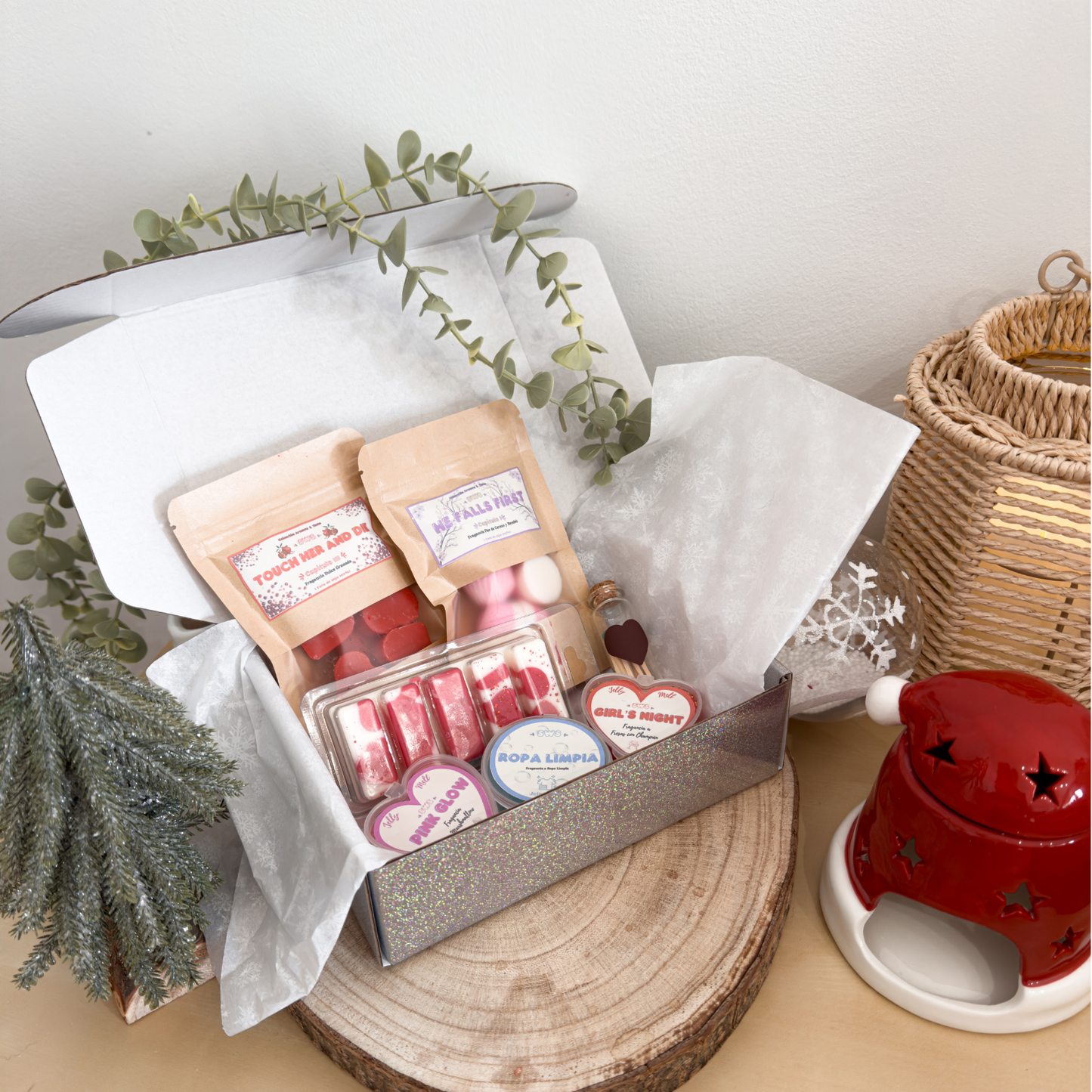 Pack Iniciación Wax Melts - Mistery Box + Quemador Sorpresa