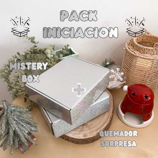 Pack Iniciación Wax Melts - Mistery Box + Quemador Sorpresa