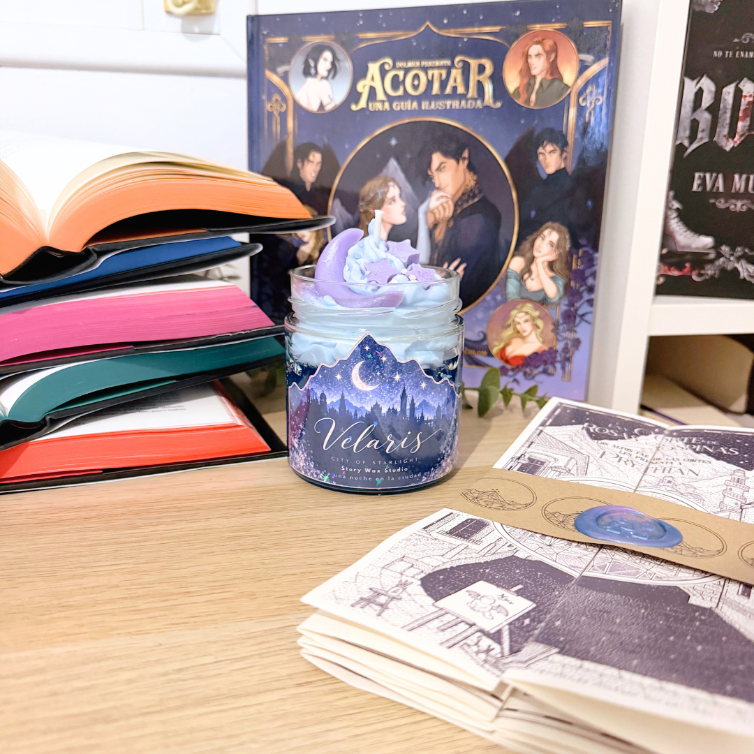Vela decorativa "Velaris"  | Inspirada en ACOTAR