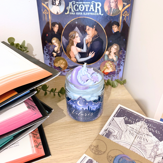 Vela decorativa "Velaris"  | Inspirada en ACOTAR