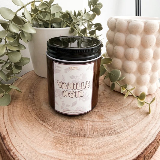 Vanille Noir — Vela Aromática de Madera y Vainilla | Story Wax Studio