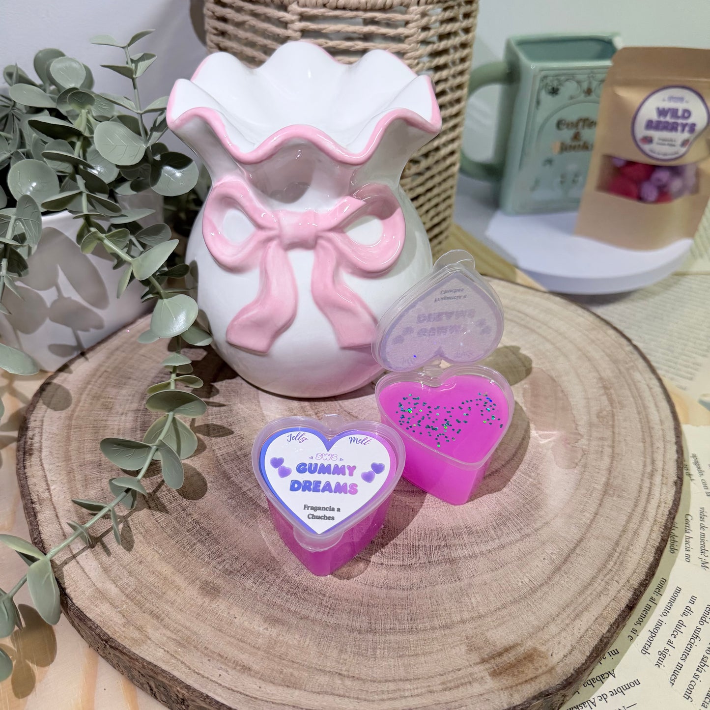 Jelly Melt Gummy Dreams - Aroma Chuches Corazón Rosa