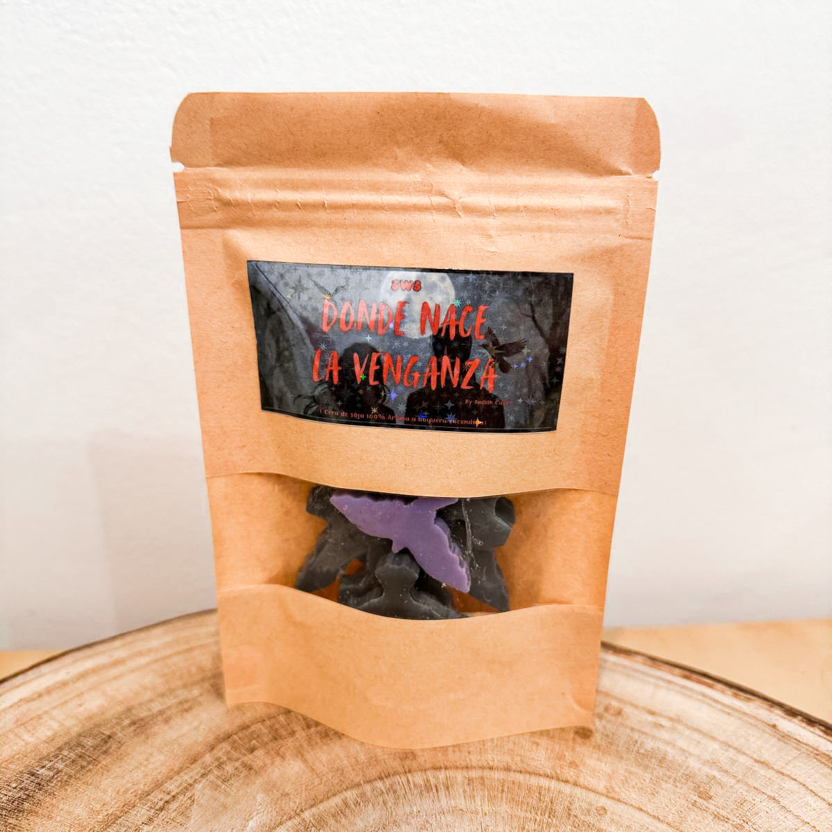Wax Melts Donde Nace la Venganza - Aroma Chimenea | Cera Soja Natural